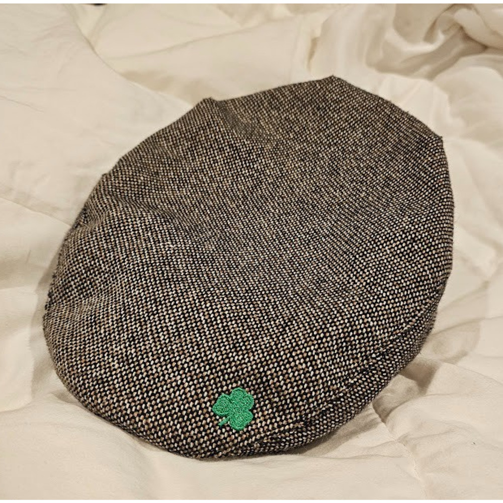 Man of Aran Stylish Dapper Shamrock Irish Beret Flat Cap Hat